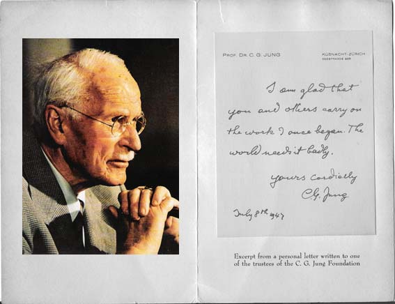 Letter from Jung
